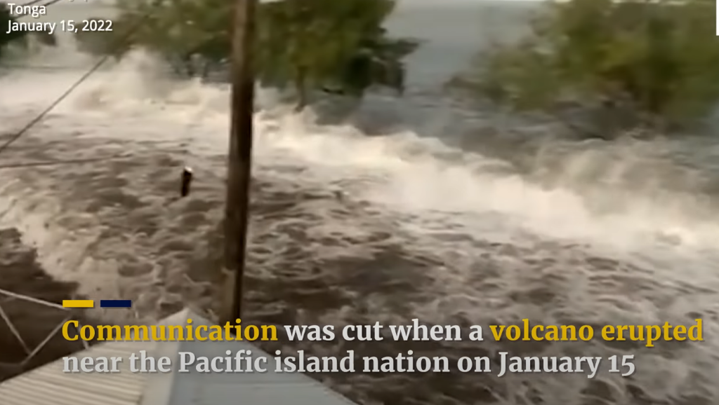 Hunga Tonga Volcano Eruption Update; Large Tsunami Occurs; Powerful Explosive Eruption